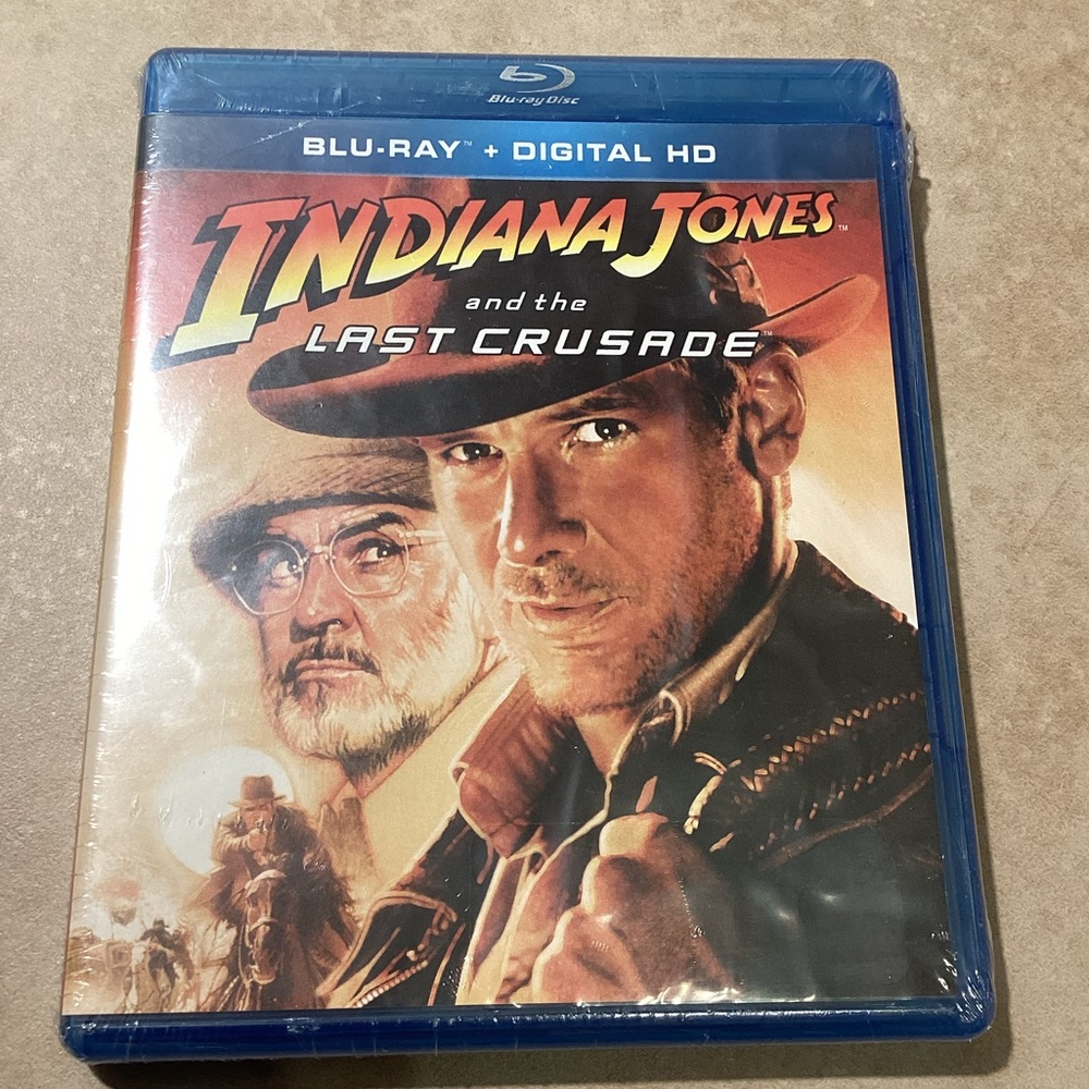 Indiana Jones and the Last Crusade Blu-Ray and Digital HD